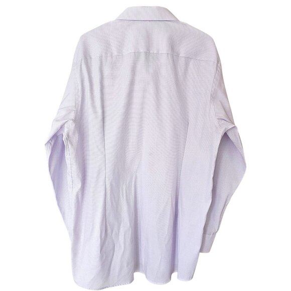Eton Mens‎ Contemporary Fit Dress Shirt Size 18.5/47 Lavendar 100% Cotton NWD - Picture 9 of 11